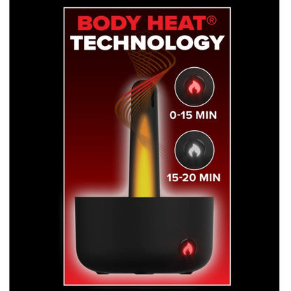 PDX ELITE - MASTURBADOR AUTOMÁTICO MILK ME HOTTER COM VIBRAÇÃO DE EFEITO DE CALOR E IMPULSÃO