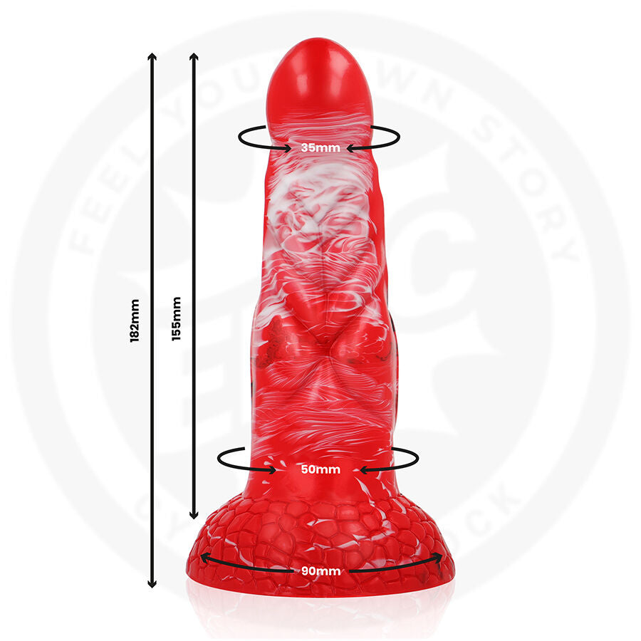 ÉPICO - DILDO AGNIS CRIMSON FIRE