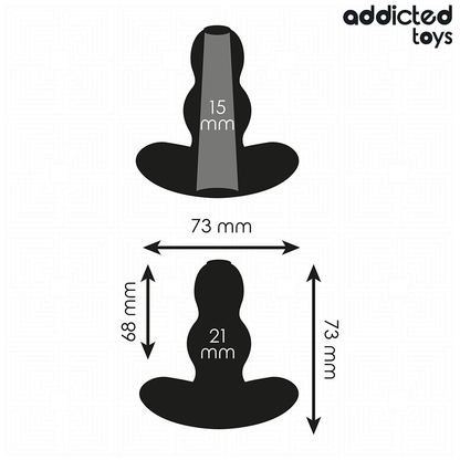 ADDICTED TOYS - PLUG ANAL OCO TAMANHO S 7,3 CM