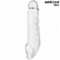 ADDICTED TOYS - EXTENSÃO DE PÊNIS TRANSPARENTE TAMANHO S 23 CM