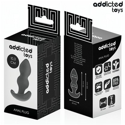 ADDICTED TOYS - PLUG ANAL TAMANHO S 10,3 CM