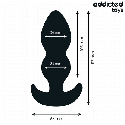 ADDICTED TOYS - PLUG ANAL TAMANHO L 11,7 CM
