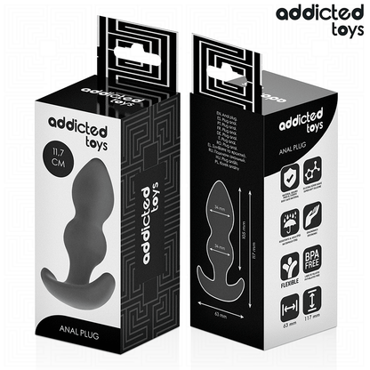 ADDICTED TOYS - PLUG ANAL TAMANHO L 11,7 CM