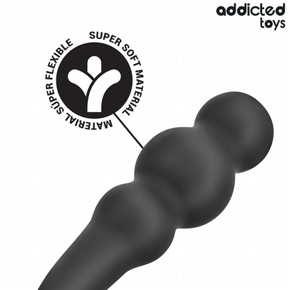 ADDICTED TOYS - PLUG ANAL COM ANEL MODELO 1
