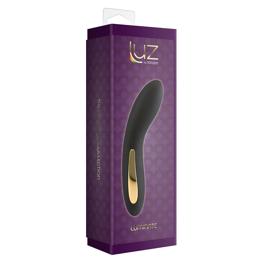TOYJOY - VIBRADOR PRETO COM LUZ LUMINADA
