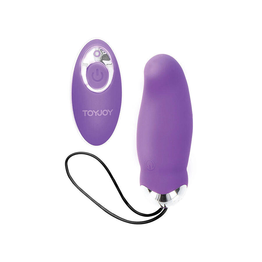 TOYJOY - FELICIDADE MEU ORGASMO EGGSPLODE VIBRADOR ROXO CONTROLE REMOTO