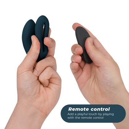 WE-VIBE - SYNC O VIBRADOR FLEXÍVEL CONTROLE REMOTO VERDE ESCURO