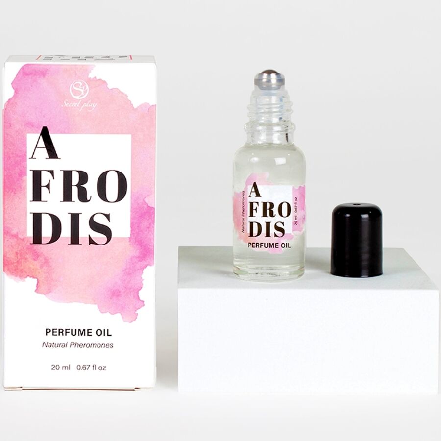 SECRETPLAY - AFRODIS PERFUME EM ÓLEO COM FEROMÔNIOS PARA MULHERES 20 ML