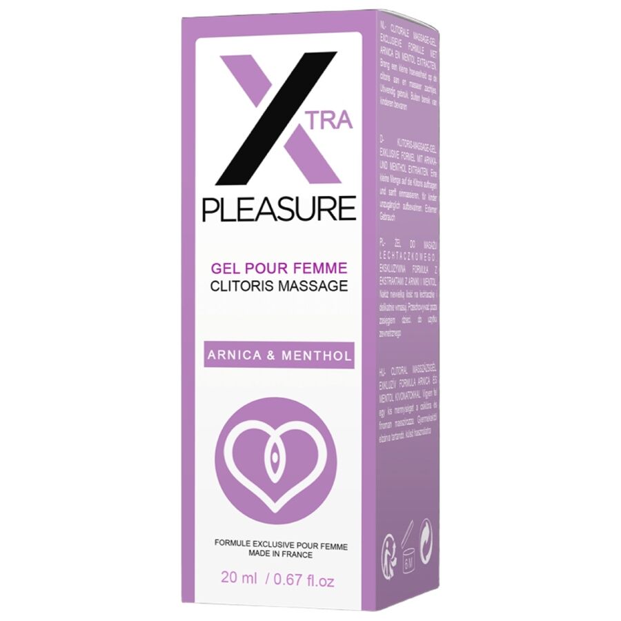 RUF - X PLEASURE GEL DE MASSAGEM PARA O CLITÓRIS 20 ML