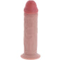 GET REAL - PÊNIS DE TPE DELUXE DE DUPLA DENSIDADE E ESPESSURA, 25,5 CM