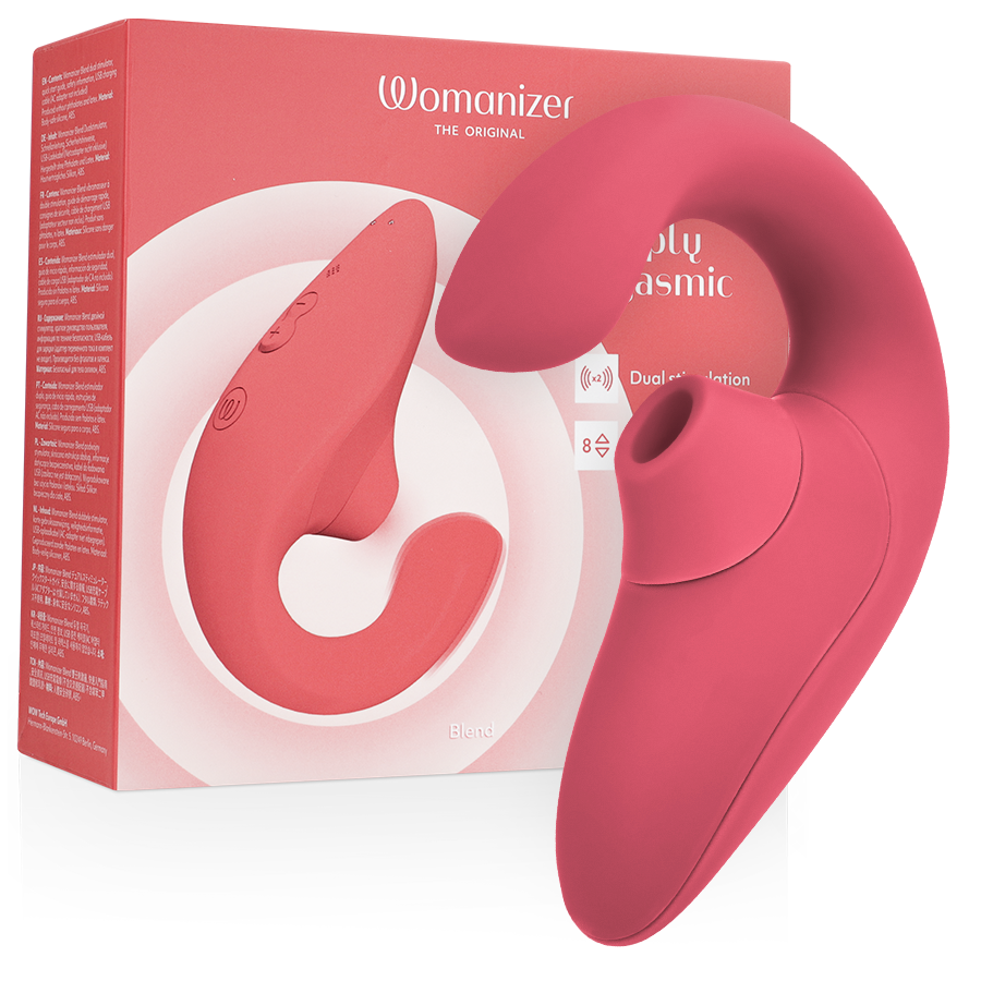 WOMANIZER - VIBRADOR ESTIMULADOR BLEND RABBIT ROSA VIBRANTE
