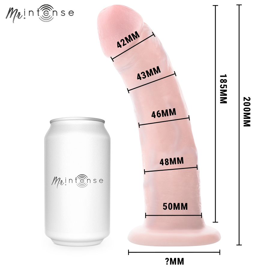 MR INTENSE - MÉDIO TERENCE DILDO 20 CM -Ø- 5 CM