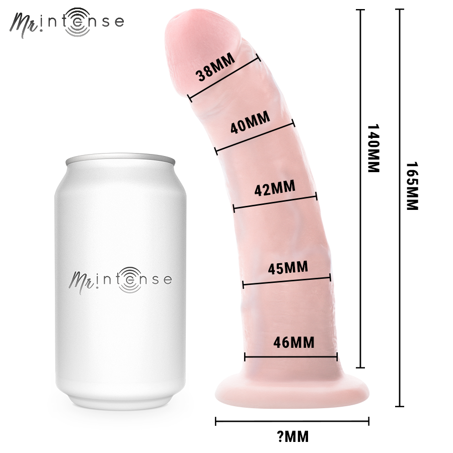 MR INTENSE - PEQUENO DILDO TERENCE 16,5 CM -Ø- 4,6 CM