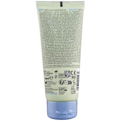HOT - BIO LUBRIFICANTE À BASE ÁGUA SENSITIV 100 ML