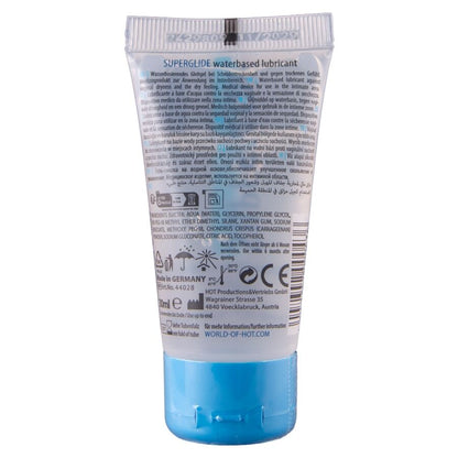 HOT - SUPERGLIDE LUBRIFICANTE À BASE DE ÁGUA 30 ML