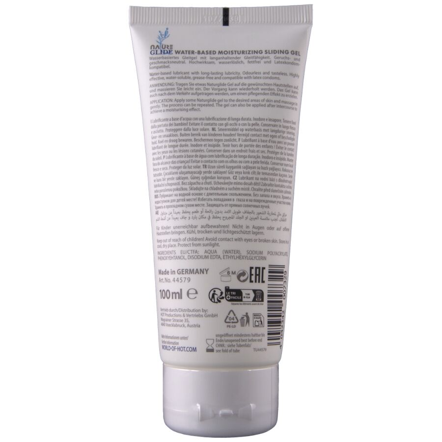 HOT - NATURE GLIDE LUBRIFICANTE À BASE DE ÁGUA 100ML