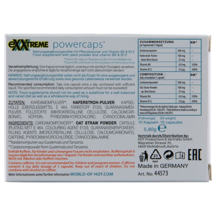 HOT - EXXTREME CAPACITORES DE POTÊNCIA MAN 10 UNIDADES