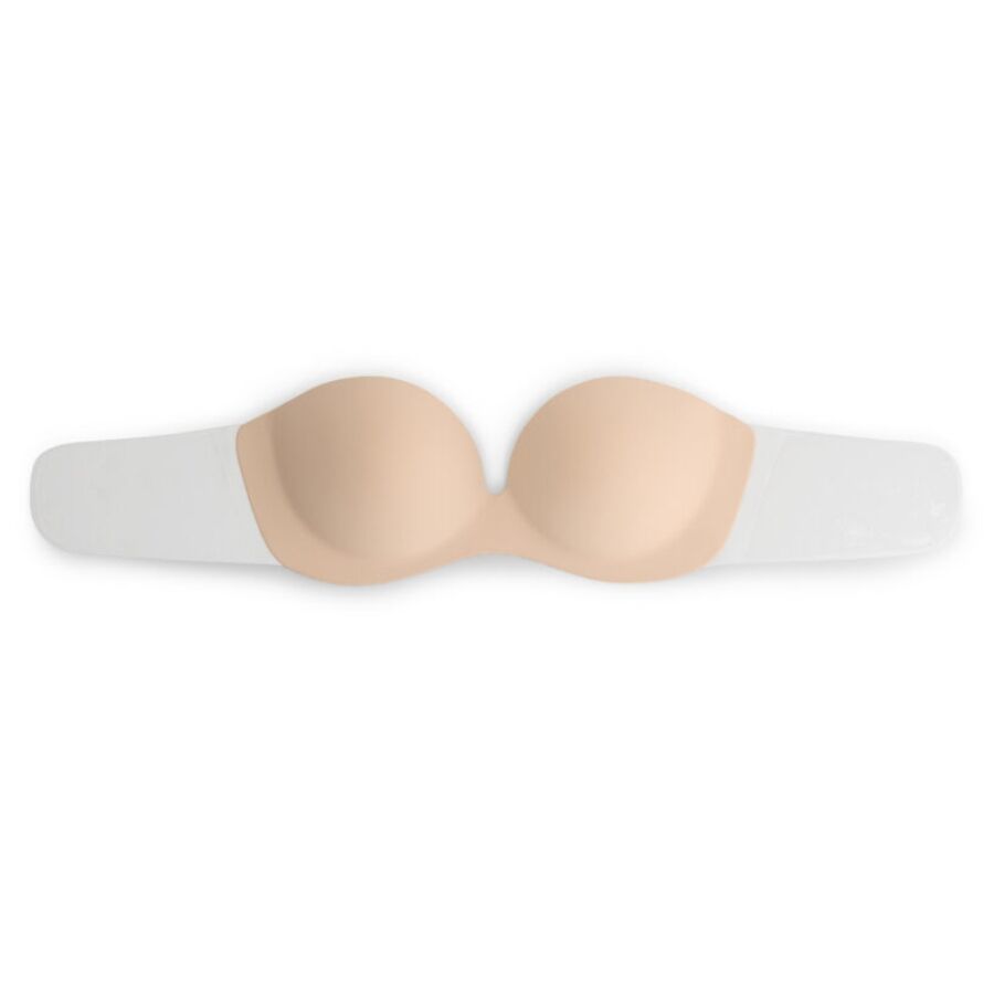 BYE-BRA - DIVA BRA ADHESIVE BRA BEIGE CUP D