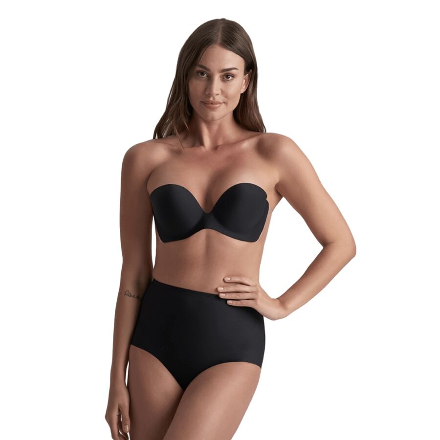 BYE-BRA - DIVA BRA ADHESIVE BRA BLACK CUP A