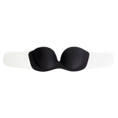 BYE-BRA - DIVA BRA ADHESIVE BRA BLACK CUP D