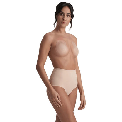 BYE-BRA - RABBIT SILICONE CUPS BEIGE SIZE M