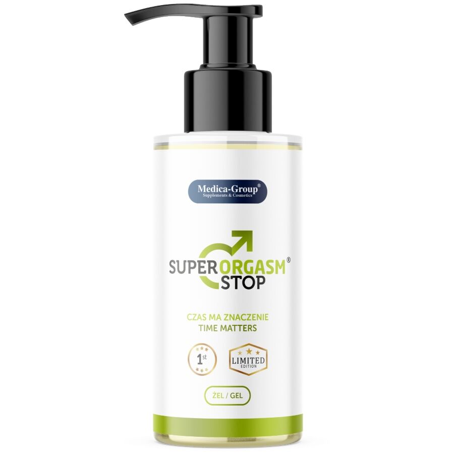 MEDICA GROUP - SUPER ORGASM STOP GEL ÍNTIMO PARA HOMENS 150 ML