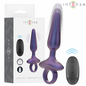 INTENSE - MARLON VIBRADOR ANAL PLUG MODELO 4 CONTROLE REMOTO