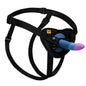 ROMP - PICCOLO DILDO DE SILICONE COM VENTOSA TRICOLORIDA 14 CM