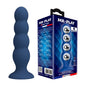 MR PLAY - PLUG ANAL COM 4 BOLINHAS DE METAL E VENTOSA AZUL