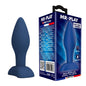 MR PLAY - PLUG ANAL DE SILICONE CÔNICO AZUL S