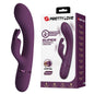 PRETTY LOVE - VIBRADOR COELHO RECARREGÁVEL ROCCO COM 10 FUNÇÕES - ROXO