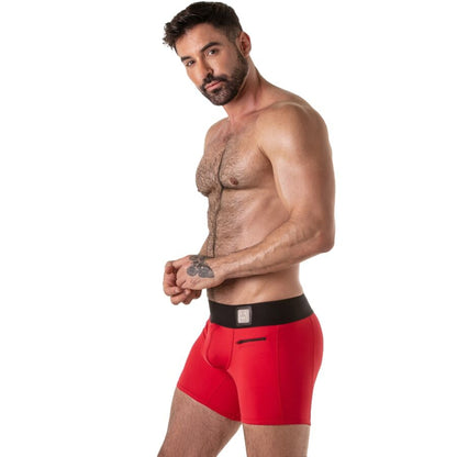 LOCKER GEAR - CINTURA LARGA VERMELHA M