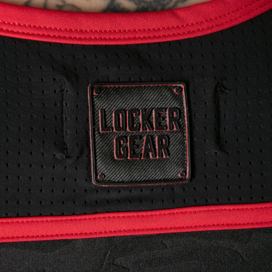 LOCKER GEAR - REGATA DE ACESSO MILITAR COMPLETO VERMELHA M