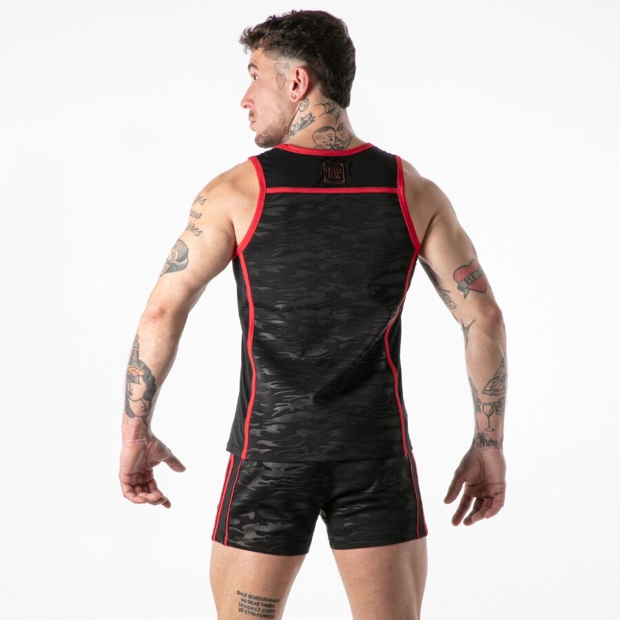 LOCKER GEAR - REGATA DE ACESSO MILITAR COMPLETO VERMELHA M
