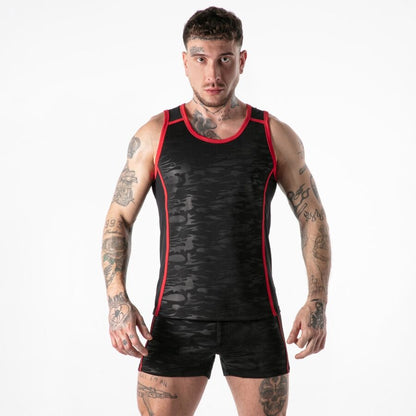 LOCKER GEAR - REGATA DE ACESSO MILITAR COMPLETO VERMELHA G
