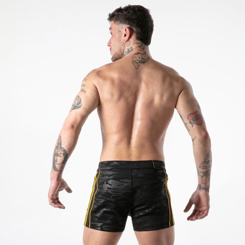 LOCKER GEAR- ACESSO MILITAR COMPLETO, CURTO, AMARELO S