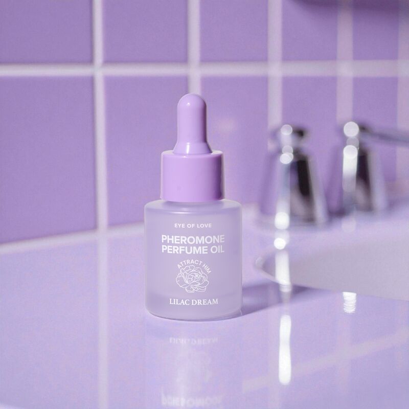 EYE OF LOVE - ÓLEO DE PERFUME COM FEROMÔNIO BLOOM LILAC DREAM 20 ML
