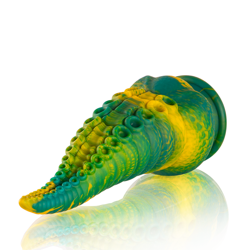 EPIC - DILDO COM TENTÁCULOS VERDES DE CETUS - TAMANHO GRANDE