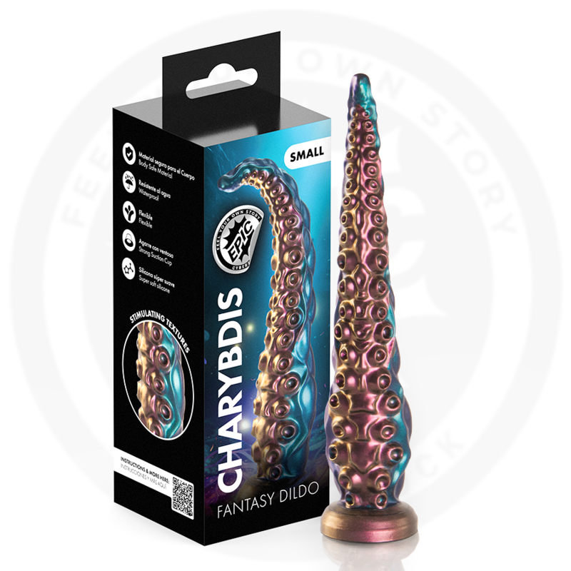 EPIC - DILDO DE TENTÁCULOS DE CARÍBIS TAMANHO PEQUENO