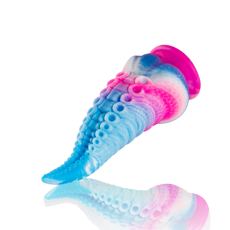 EPIC - PHORCYS DILDO COM TENTÁCULOS AZUIS TAMANHO PEQUENO
