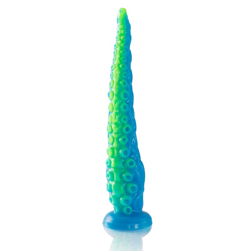 EPIC - SCYLLA DILDO FLUORESCENTE COM TENTÁCULOS FINOS TAMANHO GRANDE