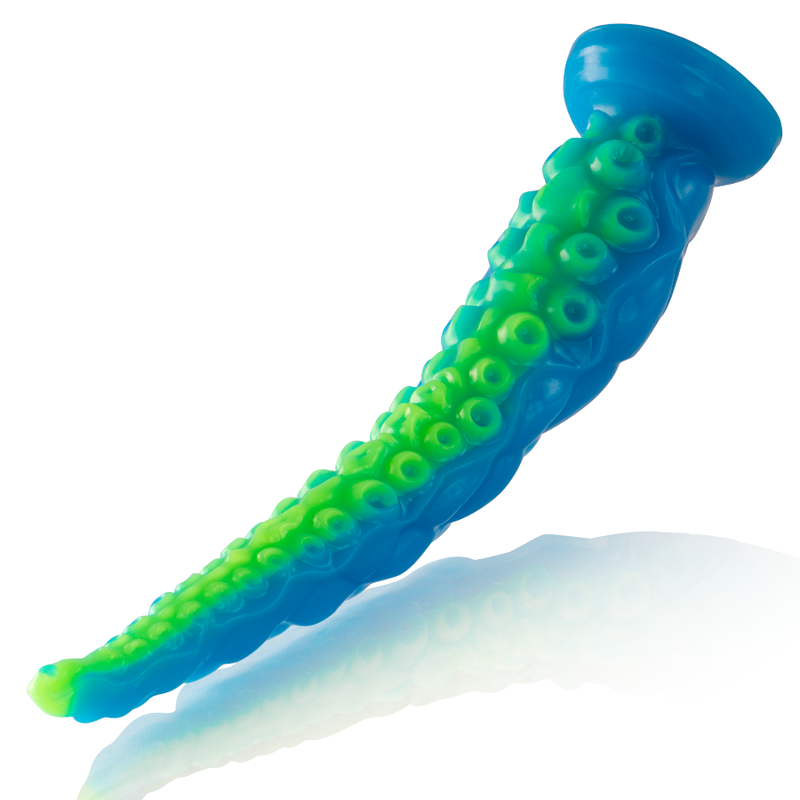 EPIC - SCYLLA DILDO FLUORESCENTE COM TENTÁCULOS FINOS TAMANHO GRANDE