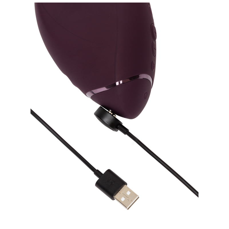WOMANIZER - DUO NEXT Estimulador Duplo de Clitóris e Ponto G Roxo Escuro