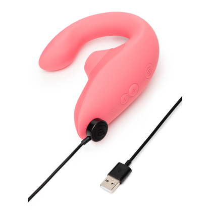 WOMANIZER - VIBRADOR ESTIMULADOR BLEND RABBIT ROSA VIBRANTE