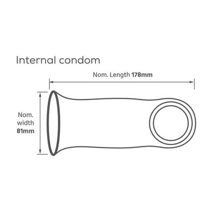 PASANTE - CAMISINHAS FEMININAS INTERNAS SEM LÁTEX - CAIXA COM 3 UNIDADES