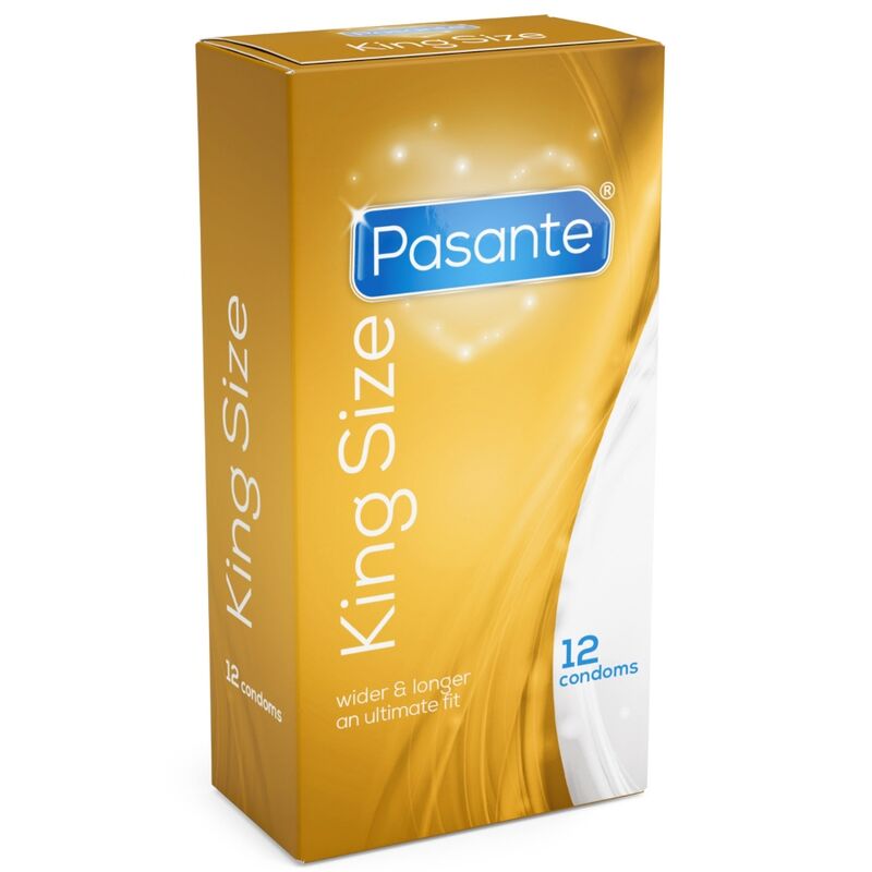 PASANTE - DE PRESERVATIVOS KING MS LONGO E LARGURA 12 UNIDADES