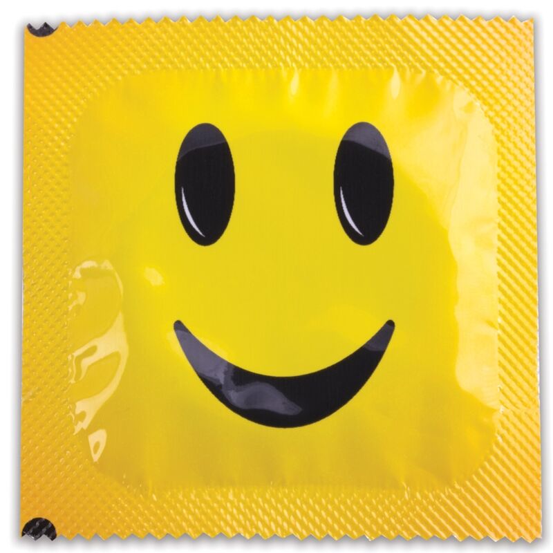 PASANTE - SACO DE PRESERVATIVOS SMILEY 144 UNIDADES