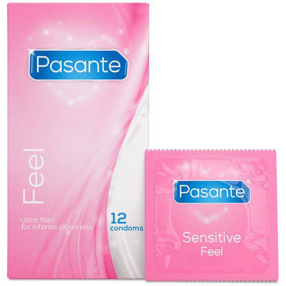 PASANTE - DE PRESERVATIVOS ULTRA FINO SENSÍVEIS 12 UNIDADES