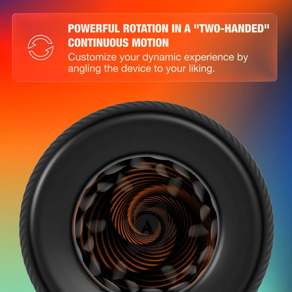 ARCWAVE - ORBIT MASTURBADOR MASCULINO ROTATIVO 360° COM CONTROLO POR APLICAÇÃO PRETO