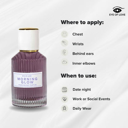 EYE OF LOVE - EOL PHR PHEROMONE PARFUM DELUXE 50 ML - MORNING GLOW